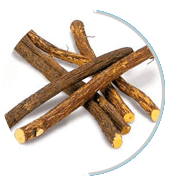 Deglycyrrhizinated licorice DGL ingredient in Neuro Serge